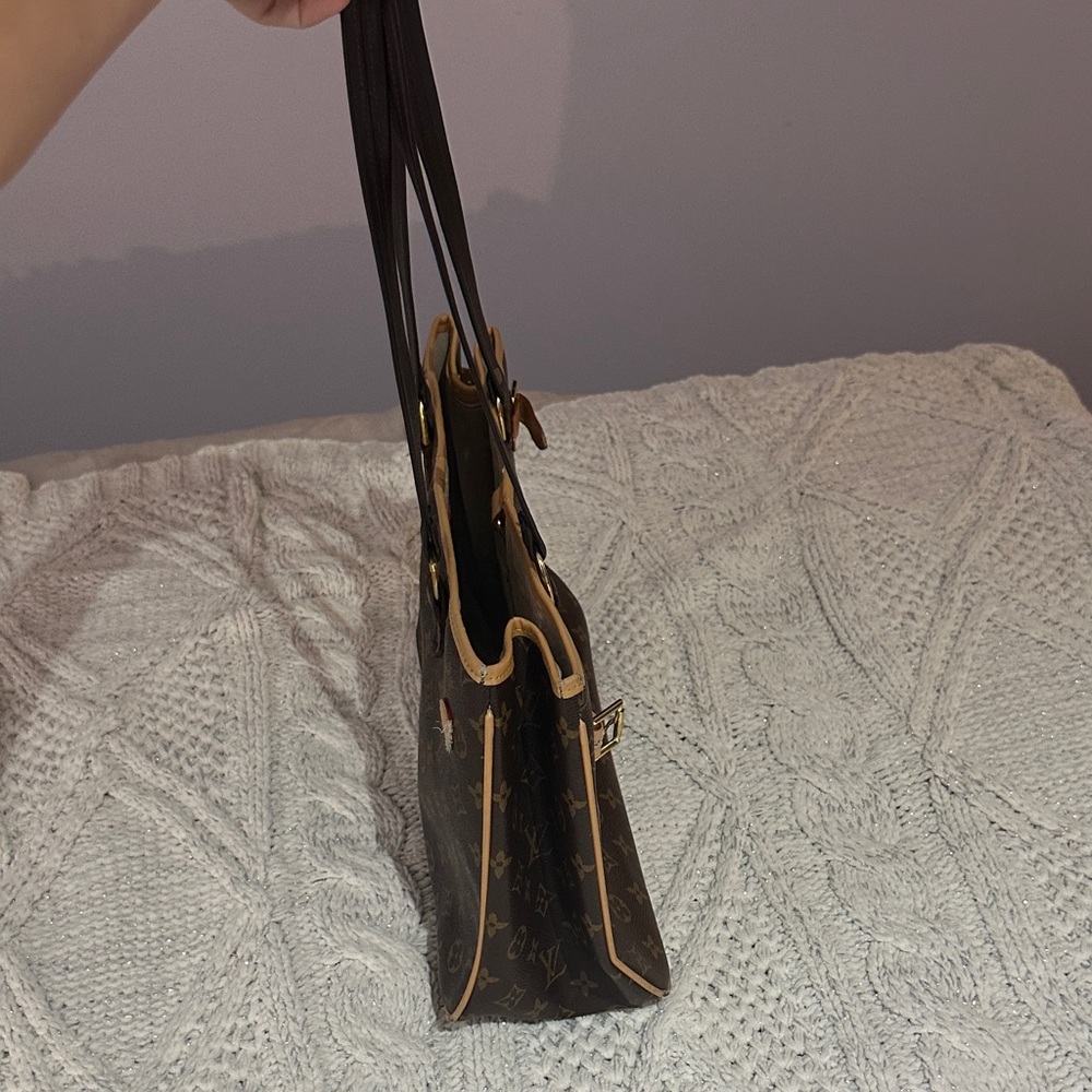 Louis Vuitton Dark Brown Monogram Tote - Picture 14 of 17